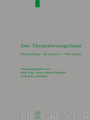 cover image of Das Thomasevangelium